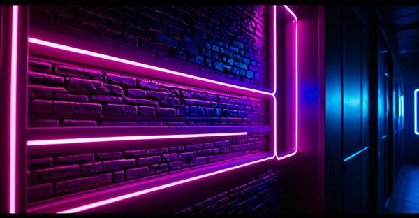 Néons muraux : la clé pour une ambiance gaming unique !